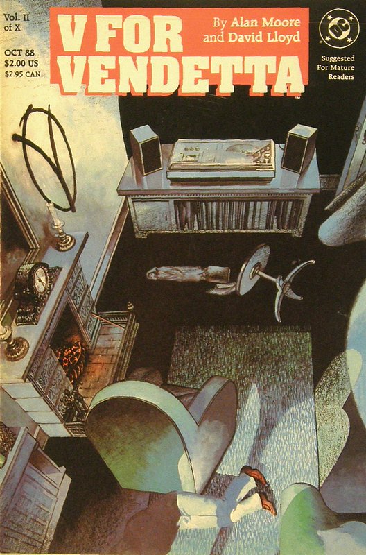 Cover of V for Vendetta (1988 Ltd) #2. One of 250,000 Vintage American Comics on sale from Krypton!