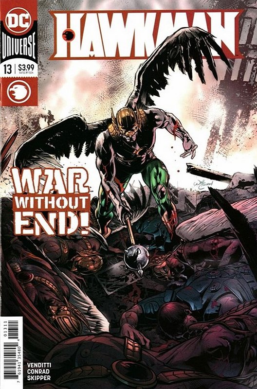 Cover of Hawkman (Vol 5) #13. One of 250,000 Vintage American Comics on sale from Krypton!