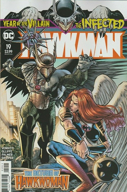 Cover of Hawkman (Vol 5) #19. One of 250,000 Vintage American Comics on sale from Krypton!