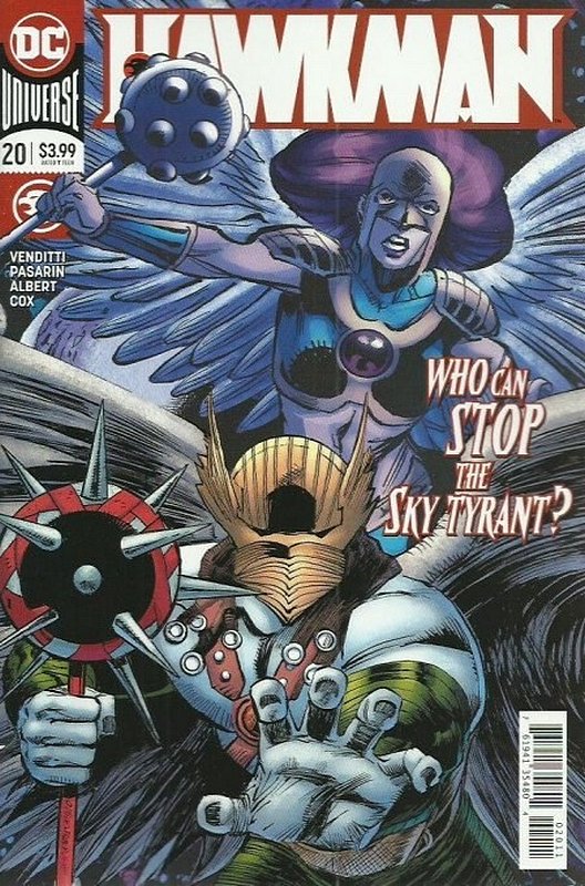 Cover of Hawkman (Vol 5) #20. One of 250,000 Vintage American Comics on sale from Krypton!