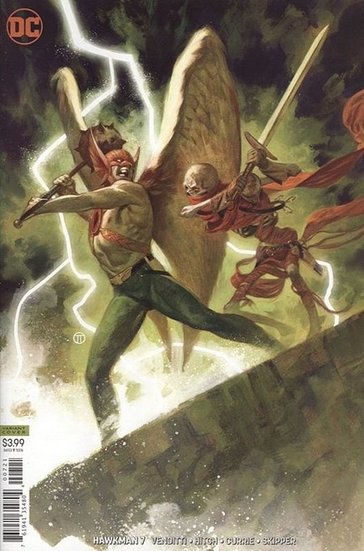 Cover of Hawkman (Vol 5) #7. One of 250,000 Vintage American Comics on sale from Krypton!