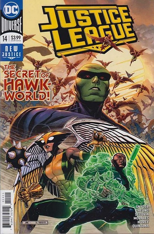 Cover of Justice League (Vol 4) #14. One of 250,000 Vintage American Comics on sale from Krypton!