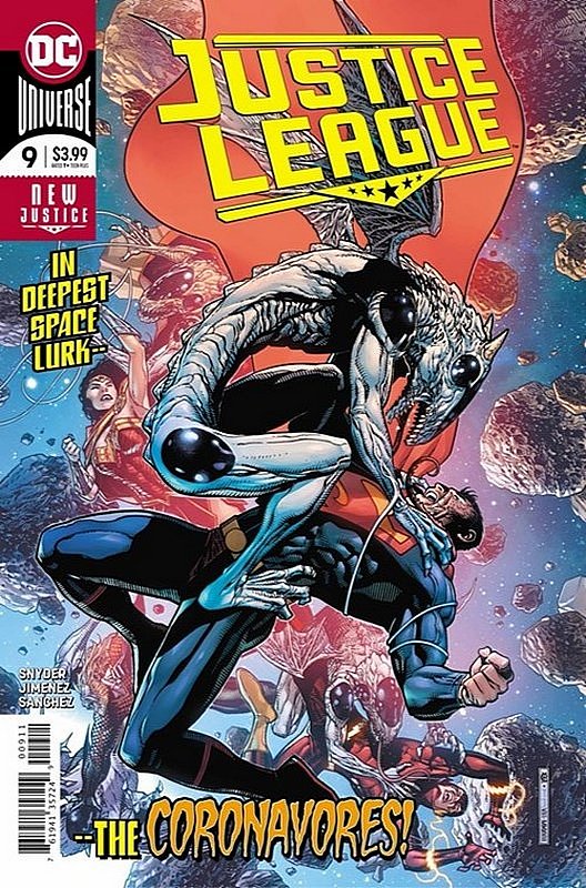 Cover of Justice League (Vol 4) #9. One of 250,000 Vintage American Comics on sale from Krypton!