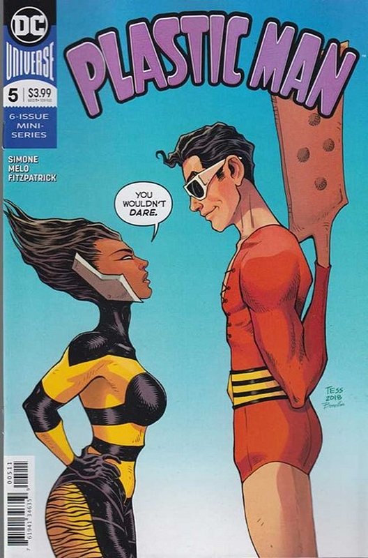Cover of Plastic Man (2018 Ltd) #5. One of 250,000 Vintage American Comics on sale from Krypton!