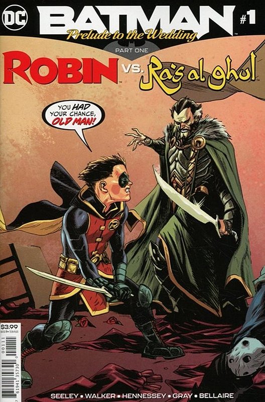 Cover of Batman: Wedding Prelude - Robin vs Ras Al Ghul #1. One of 250,000 Vintage American Comics on sale from Krypton!