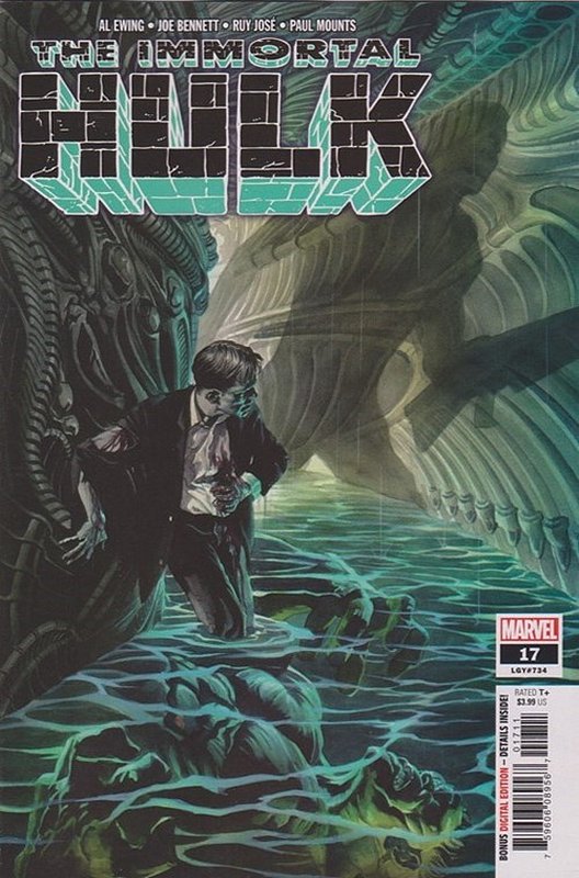 Cover of Immortal Hulk (Vol 1) #17. One of 250,000 Vintage American Comics on sale from Krypton!