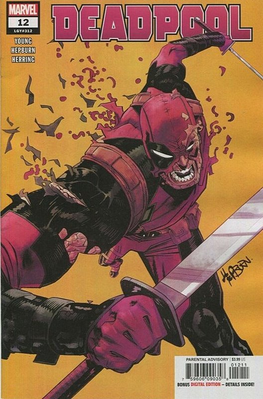 Cover of Deadpool (Vol 5) #12. One of 250,000 Vintage American Comics on sale from Krypton!