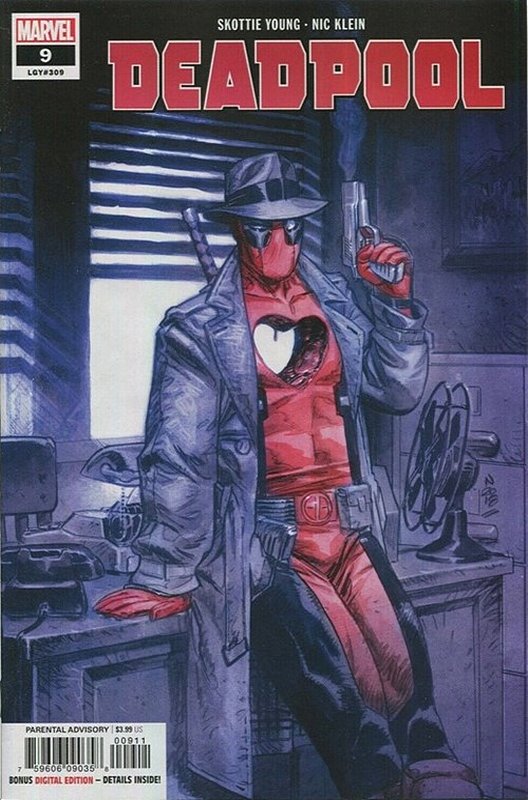 Cover of Deadpool (Vol 5) #9. One of 250,000 Vintage American Comics on sale from Krypton!