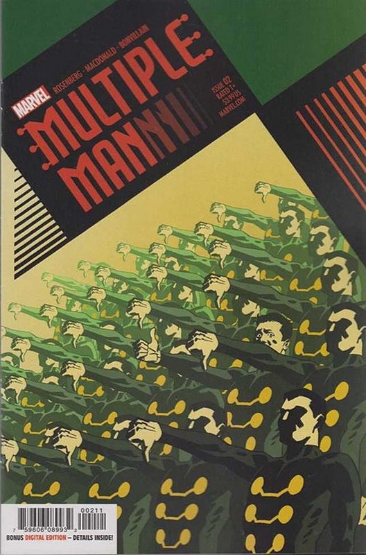 Cover of Multiple Man (2018 Ltd) #2. One of 250,000 Vintage American Comics on sale from Krypton!