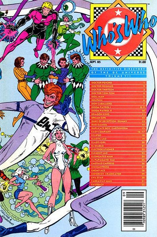 Cover of Whos Who (Vol 1) #7. One of 250,000 Vintage American Comics on sale from Krypton!