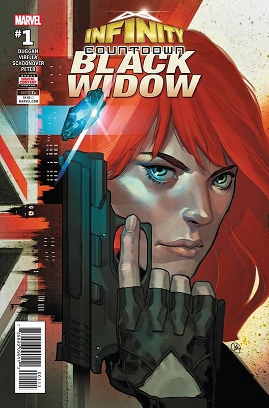 Cover of Infinity Countdown: Black Widow (2018 One Shot) #1. One of 250,000 Vintage American Comics on sale from Krypton!