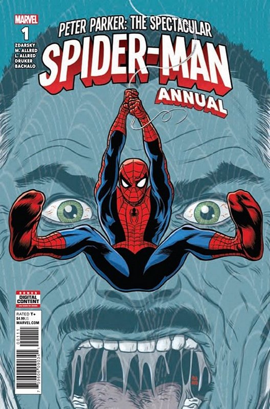 Cover of Peter Parker Spectacular Spider-Man Annual (2018) #1. One of 250,000 Vintage American Comics on sale from Krypton!