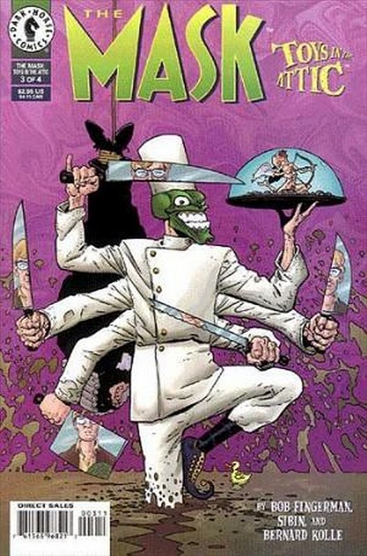 Cover of Mask: Toys in the Attic (1998 Ltd) #3. One of 250,000 Vintage American Comics on sale from Krypton!