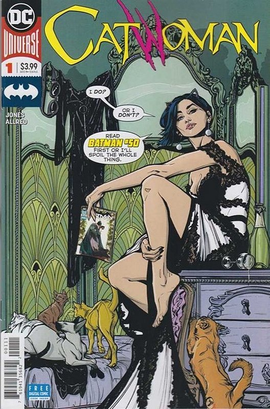 Cover of Catwoman (Vol 4) #1. One of 250,000 Vintage American Comics on sale from Krypton!