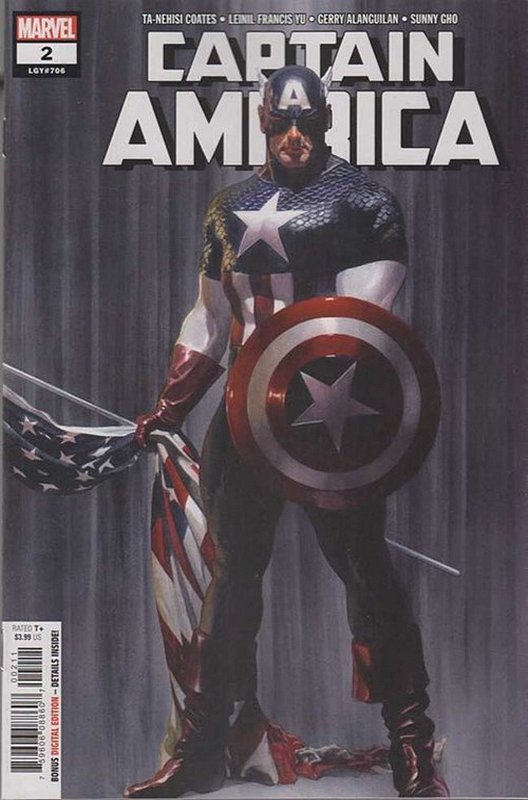 Cover of Captain America (Vol 9) #2. One of 250,000 Vintage American Comics on sale from Krypton!