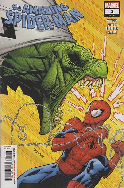 Cover of Amazing Spider-Man (Vol 6) #2. One of 250,000 Vintage American Comics on sale from Krypton!