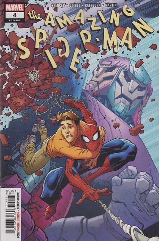 Cover of Amazing Spider-Man (Vol 6) #4. One of 250,000 Vintage American Comics on sale from Krypton!