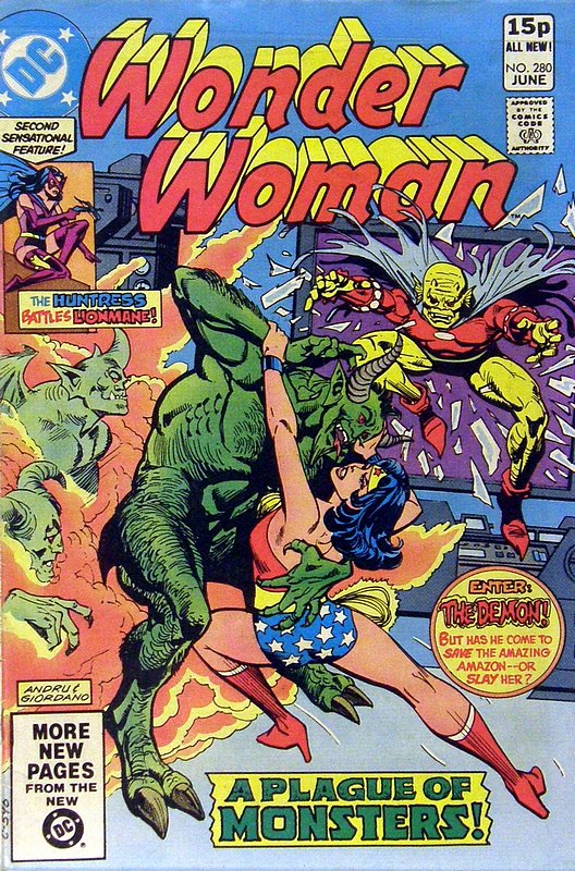Cover of Wonder Woman (Vol 1) #280. One of 250,000 Vintage American Comics on sale from Krypton!