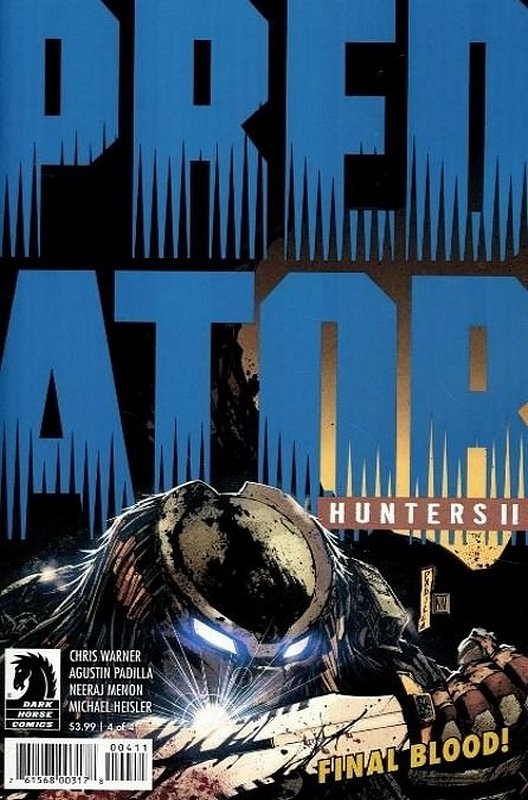 Cover of Predator: Hunters II (2018 Ltd) #4. One of 250,000 Vintage American Comics on sale from Krypton!