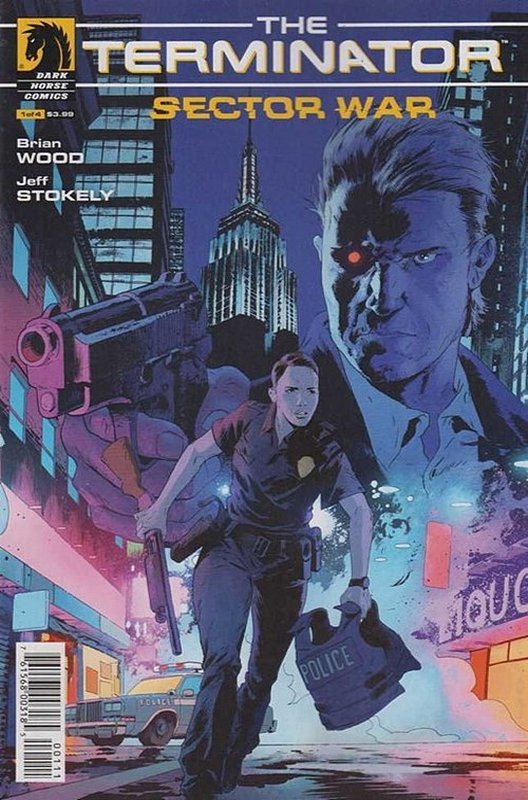 Cover of Terminator: Sector War (2018 Ltd) #1. One of 250,000 Vintage American Comics on sale from Krypton!