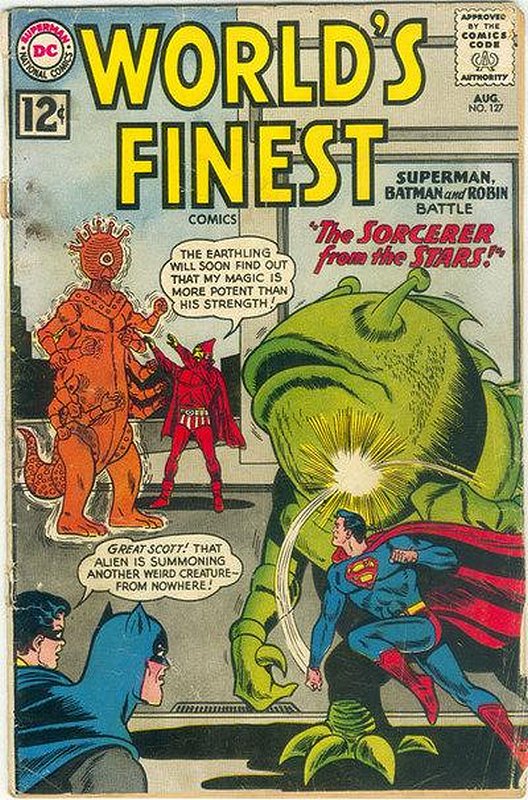Cover of Worlds Finest (Vol 1) #127. One of 250,000 Vintage American Comics on sale from Krypton!