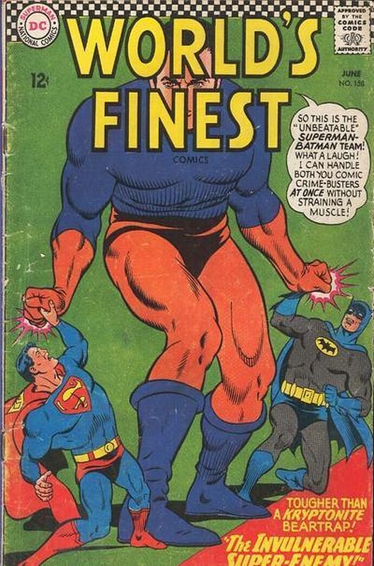Cover of Worlds Finest (Vol 1) #158. One of 250,000 Vintage American Comics on sale from Krypton!