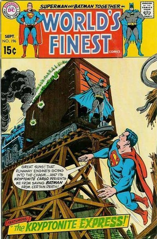 Cover of Worlds Finest (Vol 1) #196. One of 250,000 Vintage American Comics on sale from Krypton!