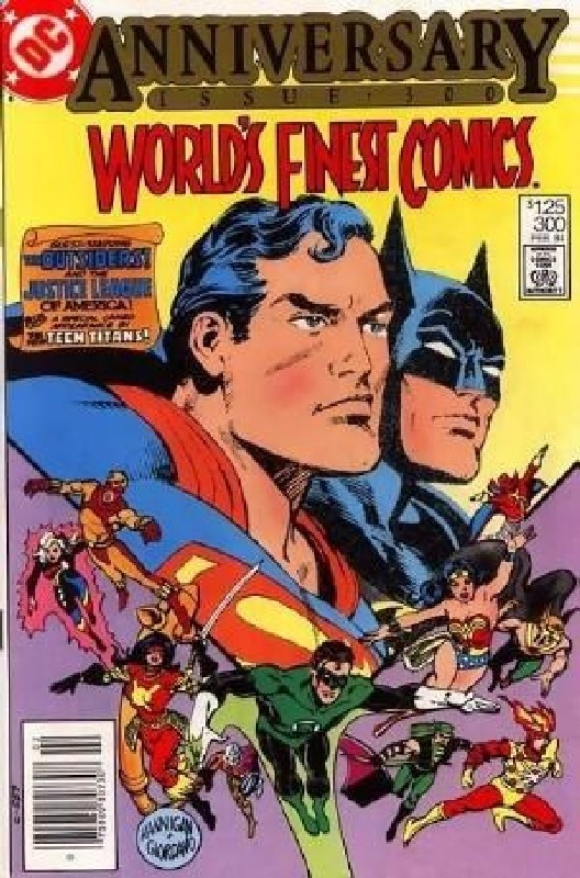 Cover of Worlds Finest (Vol 1) #300. One of 250,000 Vintage American Comics on sale from Krypton!