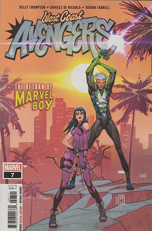Cover of West Coast Avengers (2018 Ltd) #7. One of 250,000 Vintage American Comics on sale from Krypton!