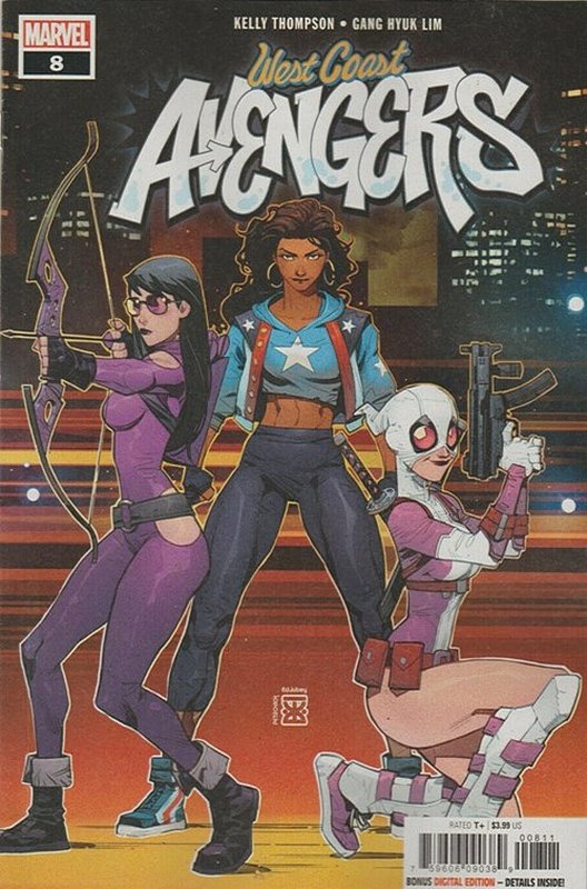Cover of West Coast Avengers (2018 Ltd) #8. One of 250,000 Vintage American Comics on sale from Krypton!