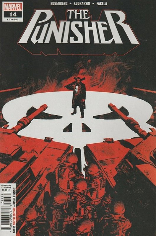 Cover of Punisher (Vol 9) #14. One of 250,000 Vintage American Comics on sale from Krypton!