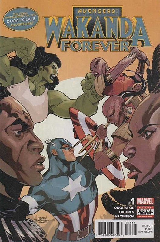 Cover of Avengers: Wakanda Forever (2018 One Shot) #1. One of 250,000 Vintage American Comics on sale from Krypton!