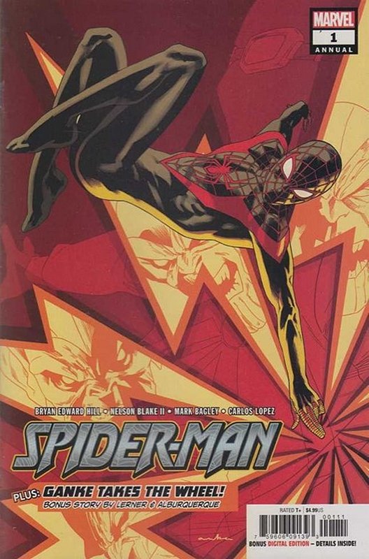 Cover of Spider-Man Annual (2018) #1. One of 250,000 Vintage American Comics on sale from Krypton!