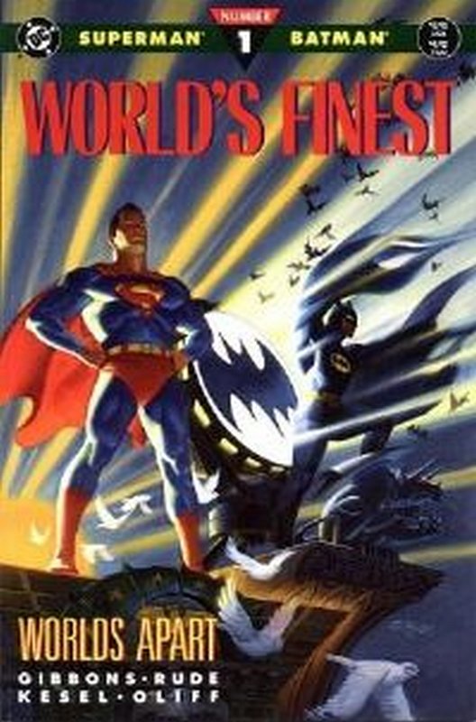 Cover of Worlds Finest: Worlds Apart (1990 Ltd) #1. One of 250,000 Vintage American Comics on sale from Krypton!
