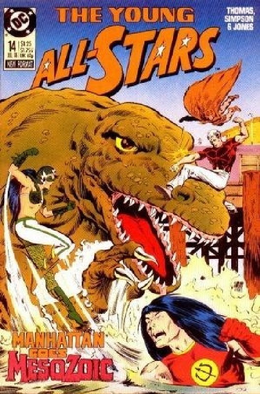 Cover of Young All-Stars (Vol 1) #14. One of 250,000 Vintage American Comics on sale from Krypton!