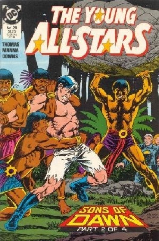 Cover of Young All-Stars (Vol 1) #29. One of 250,000 Vintage American Comics on sale from Krypton!