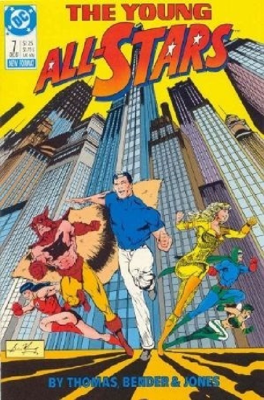 Cover of Young All-Stars (Vol 1) #7. One of 250,000 Vintage American Comics on sale from Krypton!