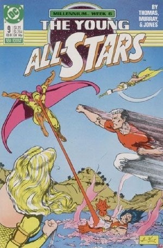 Cover of Young All-Stars (Vol 1) #9. One of 250,000 Vintage American Comics on sale from Krypton!
