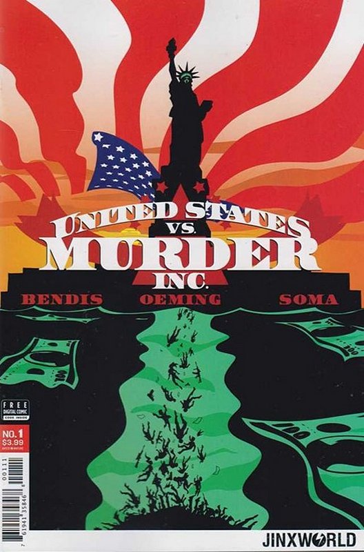 Cover of United States vs Murder Inc. (2017 Ltd) #1. One of 250,000 Vintage American Comics on sale from Krypton!