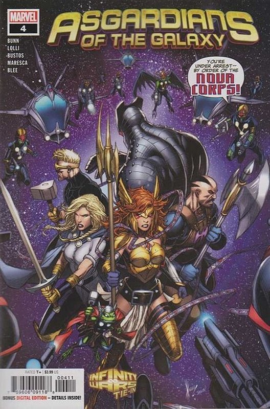 Cover of Asgardians of the Galaxy (Vol 1) #4. One of 250,000 Vintage American Comics on sale from Krypton!