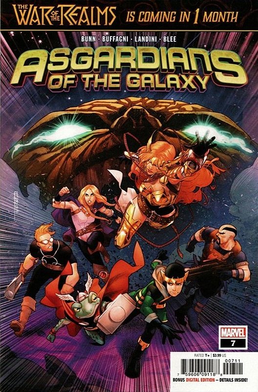 Cover of Asgardians of the Galaxy (Vol 1) #7. One of 250,000 Vintage American Comics on sale from Krypton!