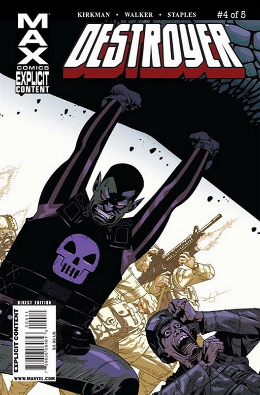 Cover of Destroyer (2009 Ltd) #4. One of 250,000 Vintage American Comics on sale from Krypton!