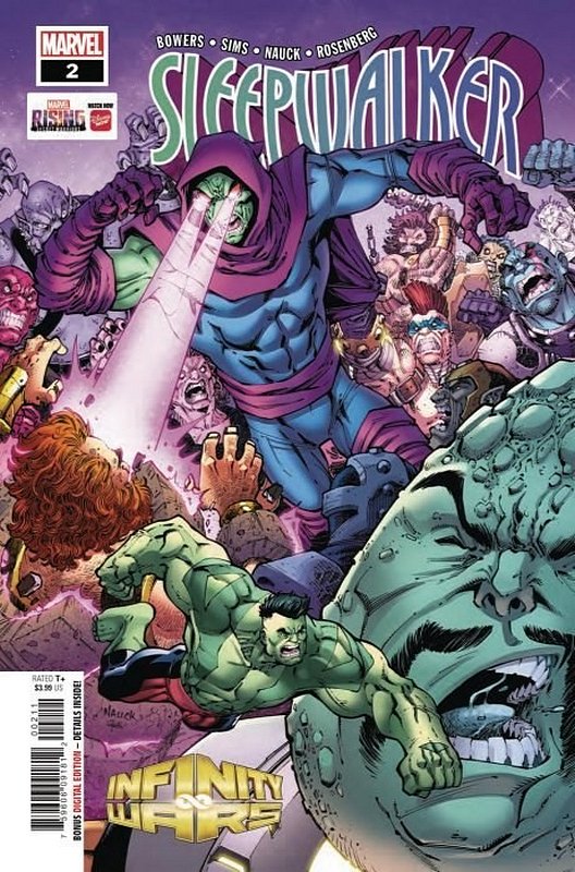Cover of Infinity Wars: Sleepwalker (2018 Ltd) #2. One of 250,000 Vintage American Comics on sale from Krypton!