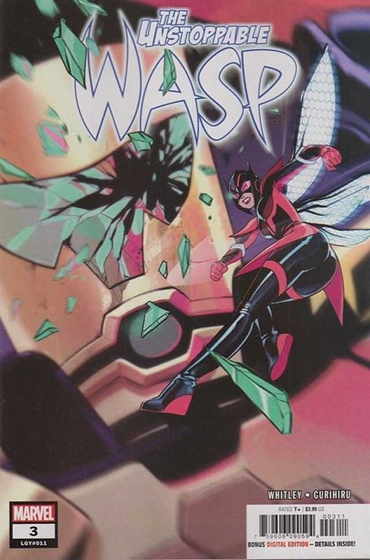 Cover of Unstoppable Wasp (Vol 2) #3. One of 250,000 Vintage American Comics on sale from Krypton!
