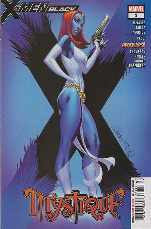 Cover of X-Men Black: Mystique (2018 One Shot) #1. One of 250,000 Vintage American Comics on sale from Krypton!