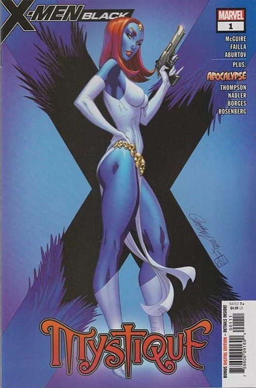 Cover of X-Men Black: Mystique (2018 One Shot) #1. One of 250,000 Vintage American Comics on sale from Krypton!