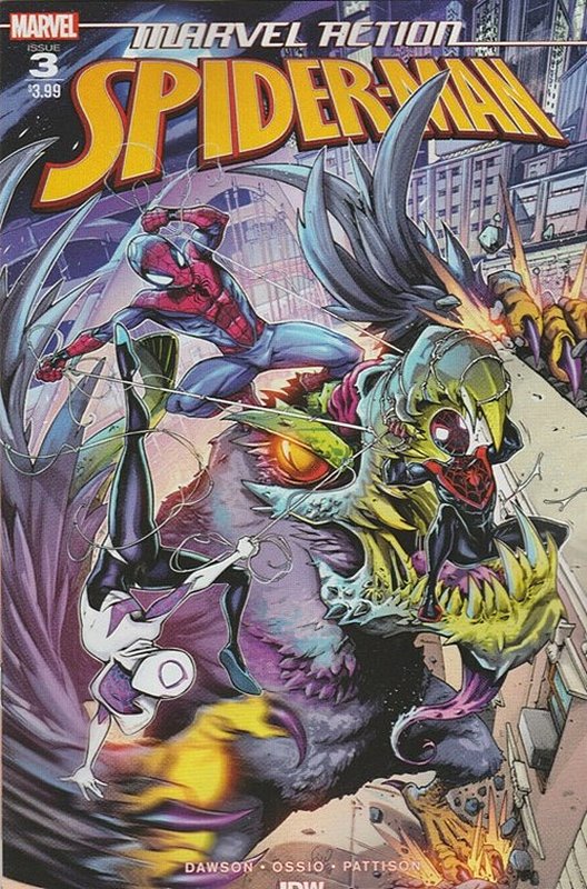 Cover of Marvel Action: Spider-Man (Vol 1) #3. One of 250,000 Vintage American Comics on sale from Krypton!