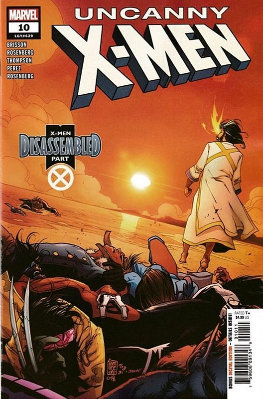 Cover of Uncanny X-Men (Vol 5) #10. One of 250,000 Vintage American Comics on sale from Krypton!