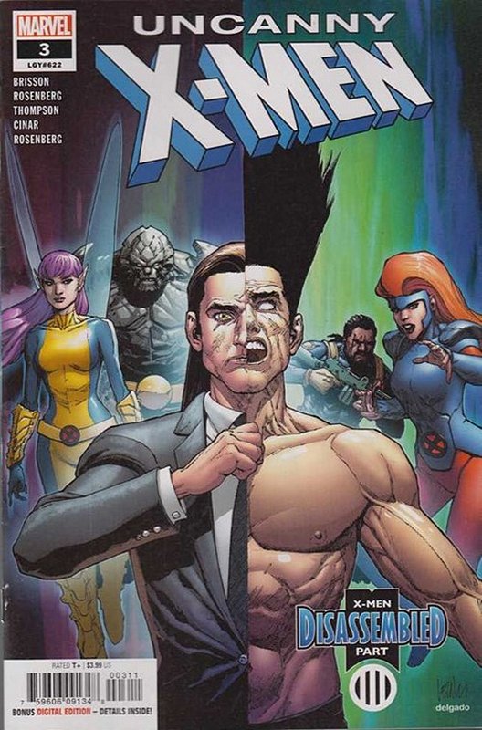 Cover of Uncanny X-Men (Vol 5) #3. One of 250,000 Vintage American Comics on sale from Krypton!