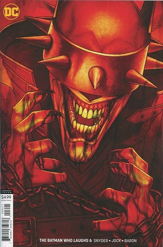 Cover of Batman Who Laughs (2019 Ltd) #6. One of 250,000 Vintage American Comics on sale from Krypton!